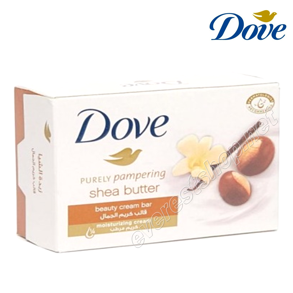 DOVE BATH SOAP SHEA BUTTER Dove Bath Soap 135g * Shea Butter Oil * 12 pcs - Image 1