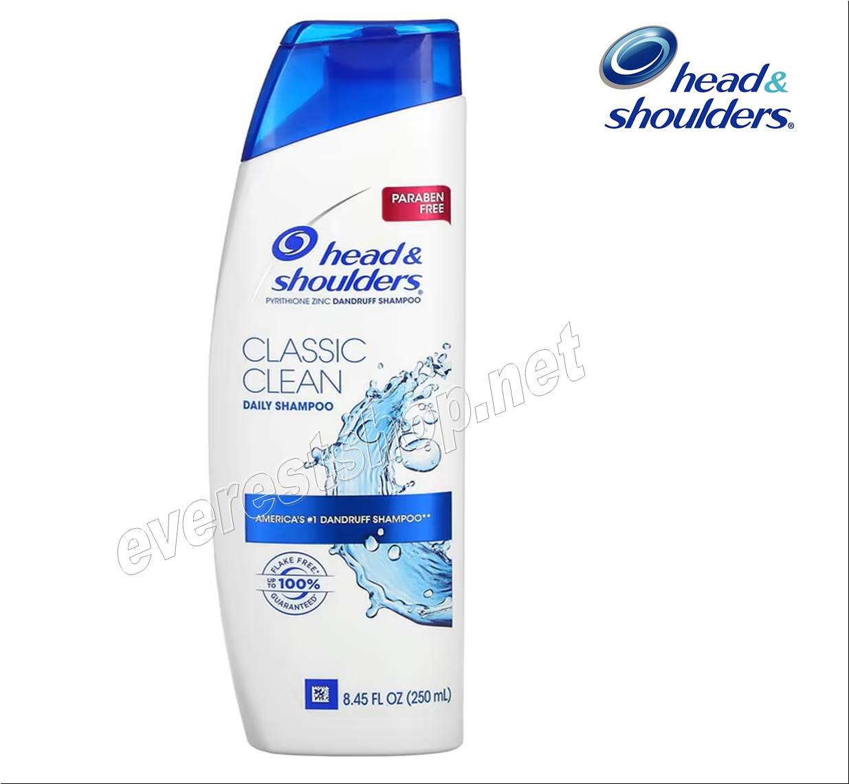 HEAD_AND_SHOULDERS_SHAMPOO_CLASSIC_CLEAN_250 Head and Shoulders Shampoo 400 ml * Classic Clean * 6 pcs - Image 1
