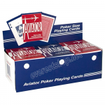 Aviator Playing Cards Assorted Colors * 12 pcs