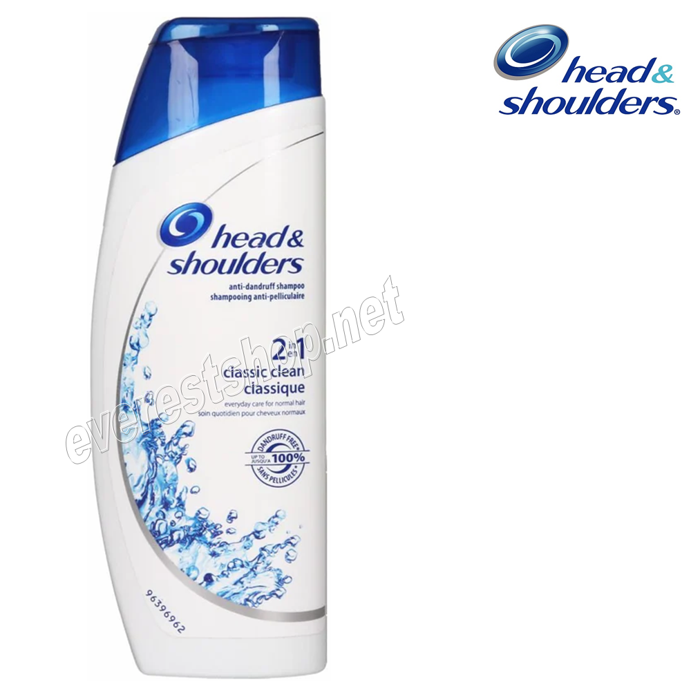 HEAD AND SHOULDERS CLASSIC 2 IN 1 Head and Shoulders Shampoo 2 in 1 * Classic Clean 360 ml * 6 pcs - Image 1