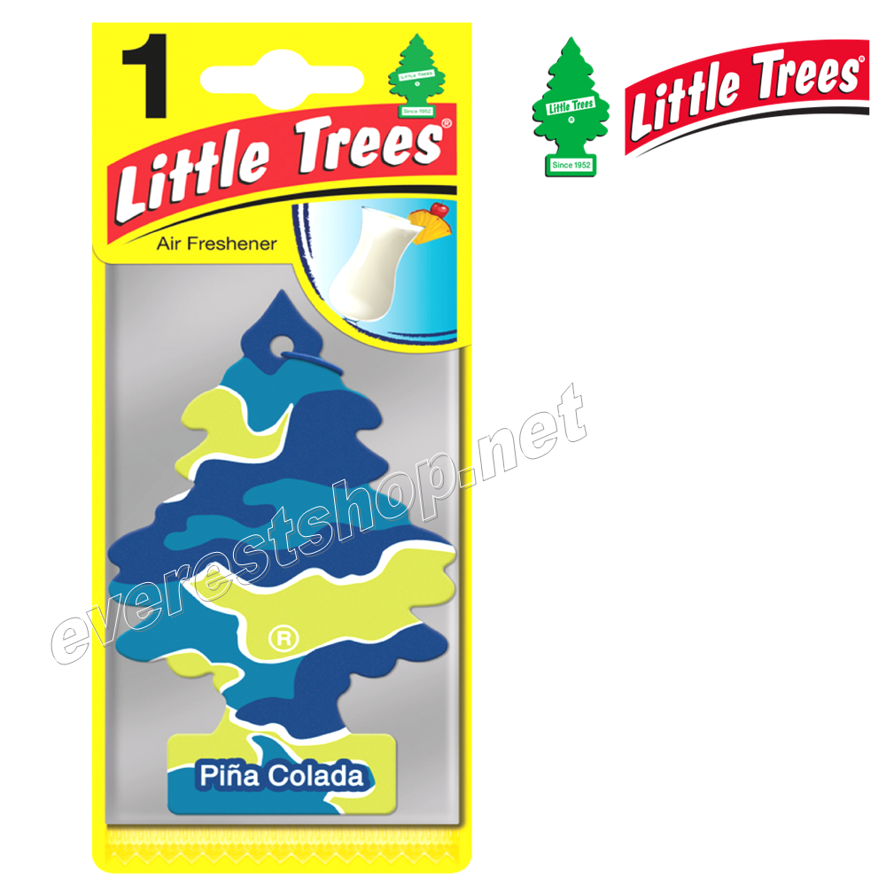 LITTLE TREES CAR FRESHENER PINA COLADA Little Trees Car Freshener * Pina Colada * 1`s x 24 ct - Image 1