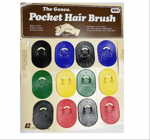 Pocket Hair Brush Display * 12 pcs