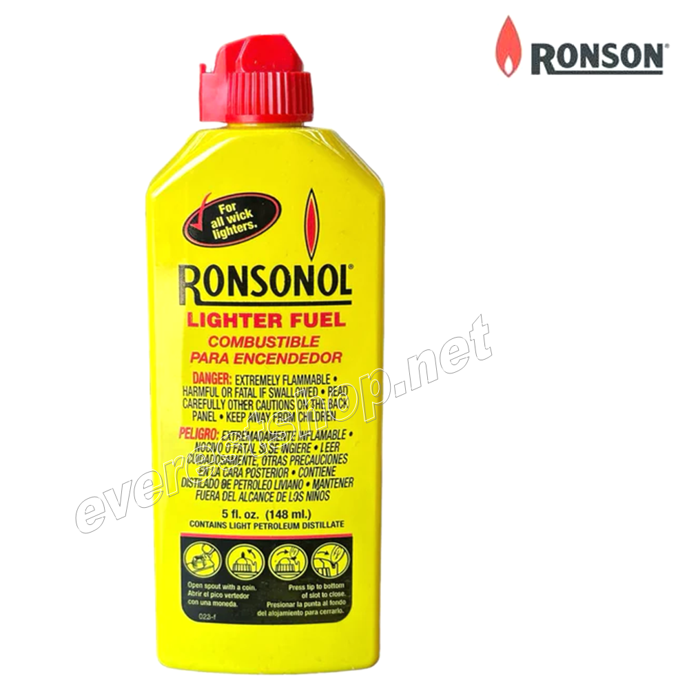 RONSON FUEL 5 OZ Ronsonol Lighter Fluid 5 fl oz * 6 pcs - Image 1
