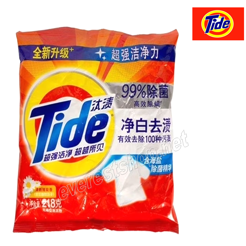 TIDE POWDER 218G Tide Powder Detergent 218g import * Lemon Scent * 20 pcs - Image 1