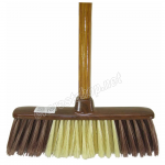 Broom With With Wooden Handle * 12 Pcs