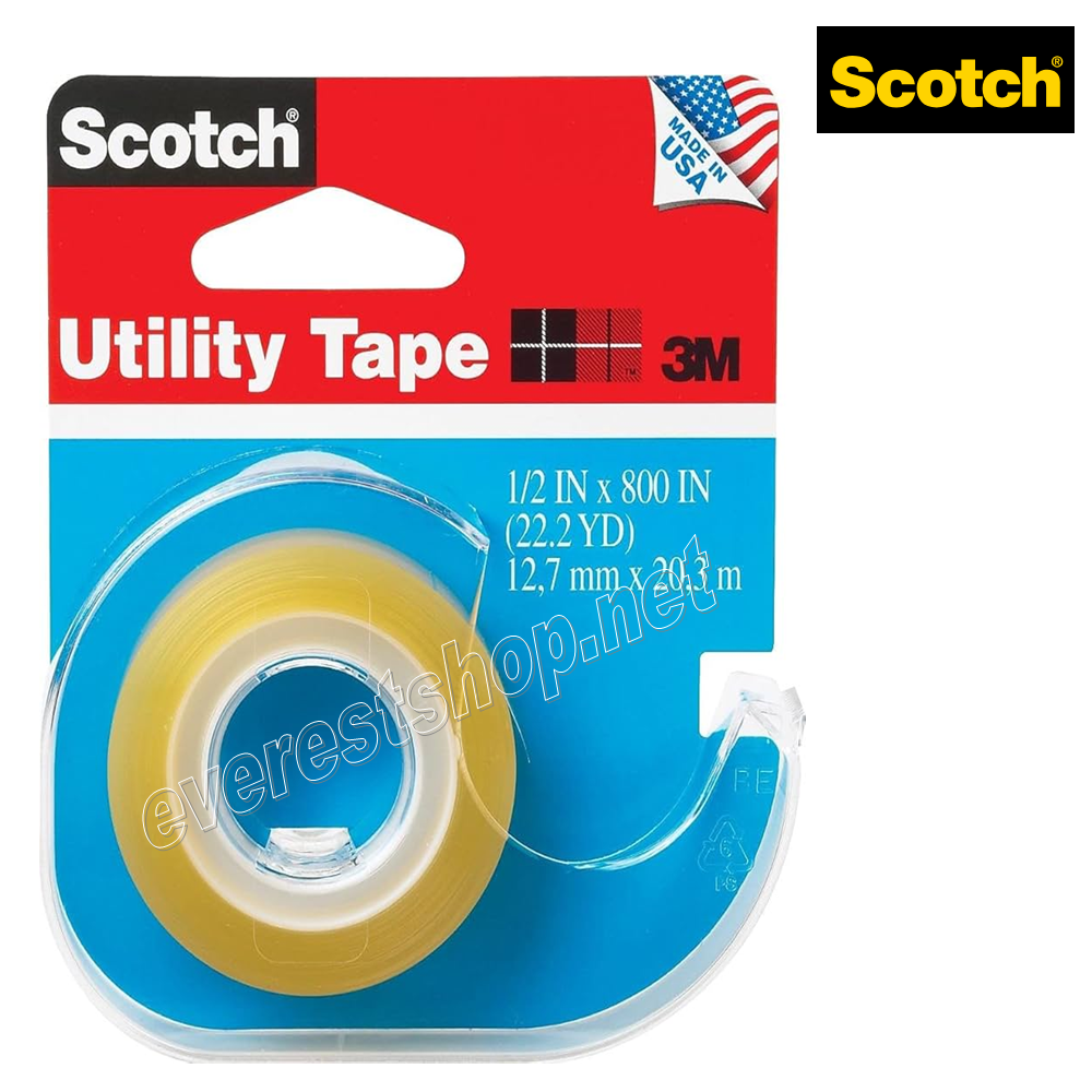 SCOTCH UTILITY TAPE Scotch Utility Clear Tape 12 pcs - Image 1