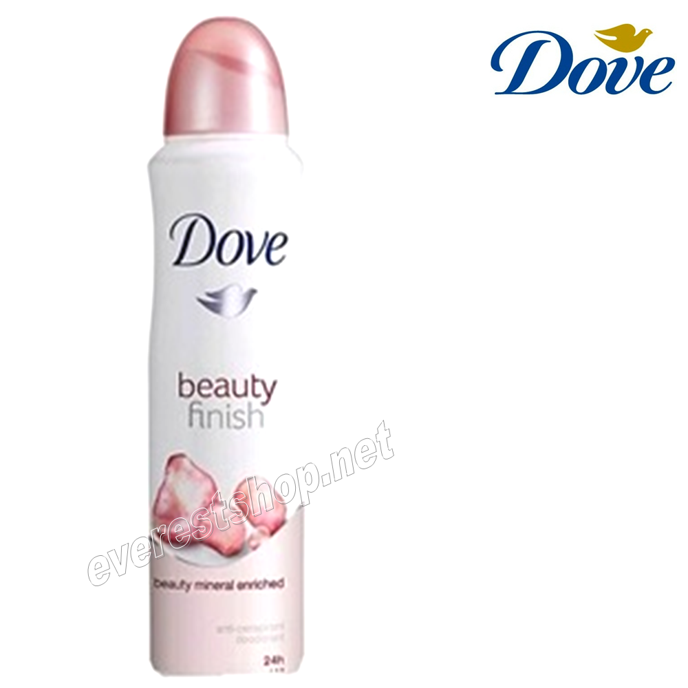 DOVE BODY SPRAY FOR WOMEN BEAUTY FINISH Dove Body Spray For Women 150 ml * Beauty Finish * 6 pcs - Image 1