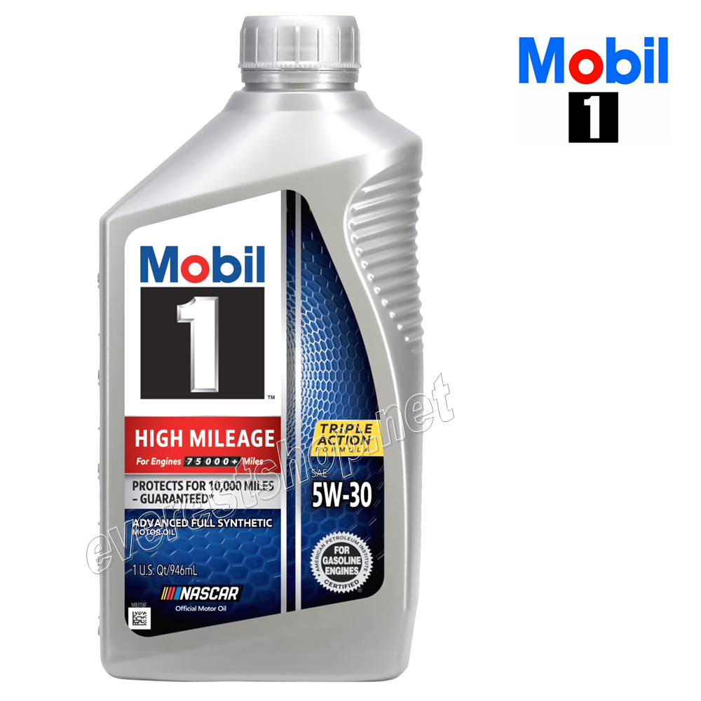 M1 5W-30 Mobil 1 Full Synthetic Motor Oil 1 Qt * 5W-30 * 6 pcs - Image 1