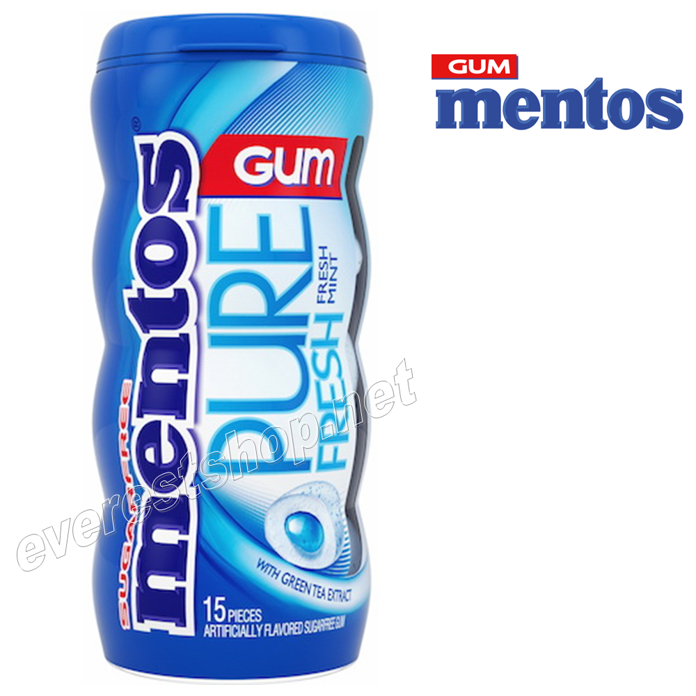 MENTOS GUM FRESH MINT Mentos Gum 15 ct * Fresh Mint * 12 pcs - Image 1
