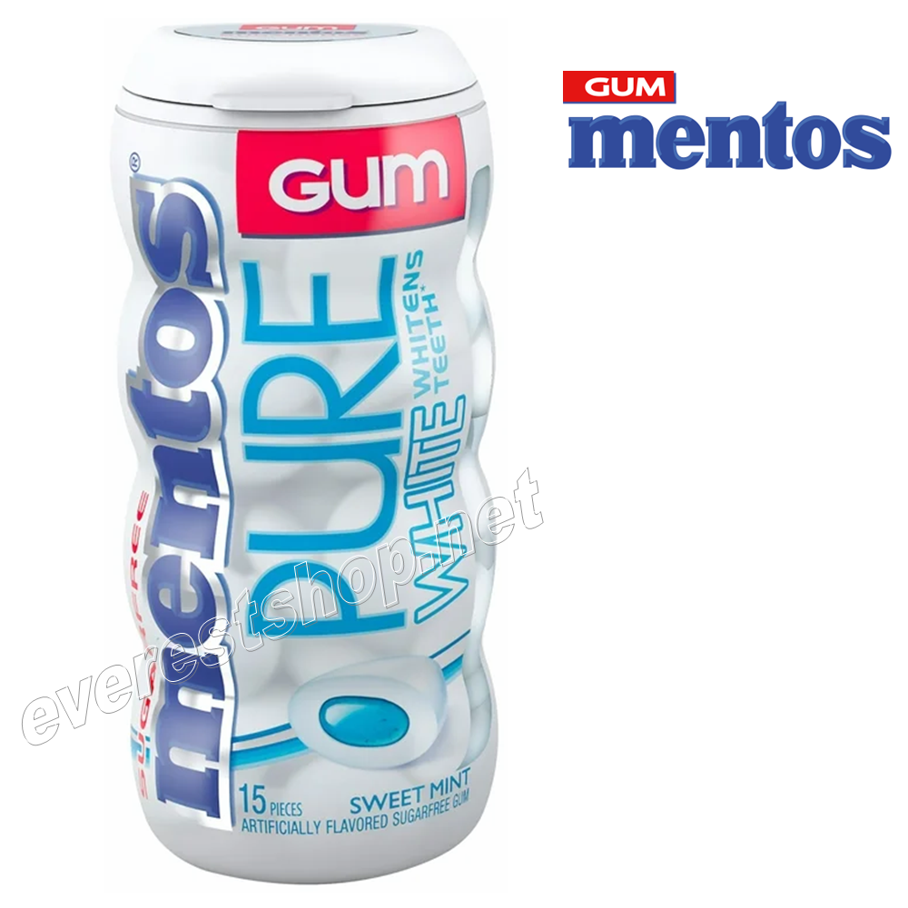 MENTOS GUM SWEET MINT Mentos Gum 15 ct * Sweet Mint * 12 pcs - Image 1