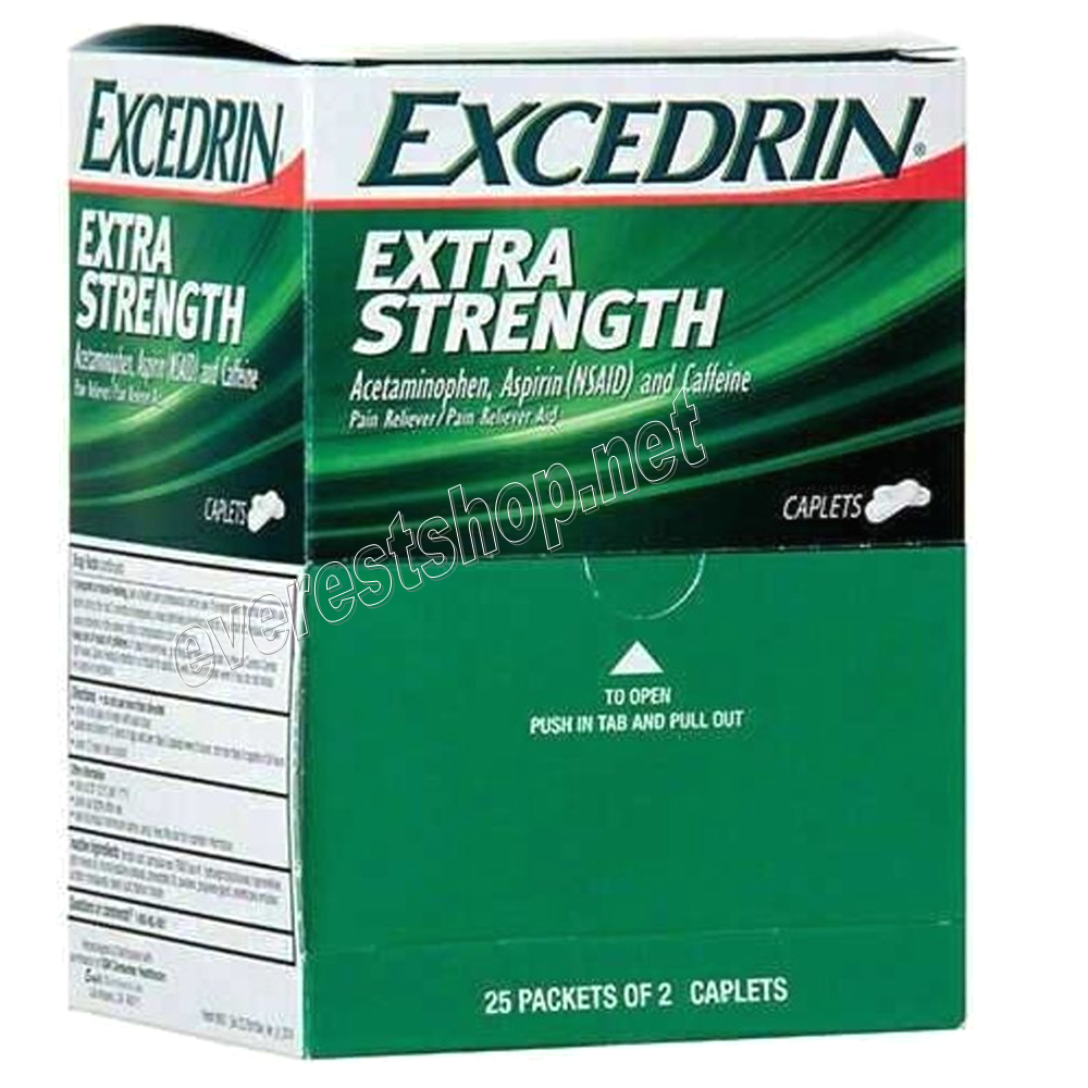 EXCEDRIN POUCH REGULAR Excedrin Extra Strength Pouch 25 ct - Image 1