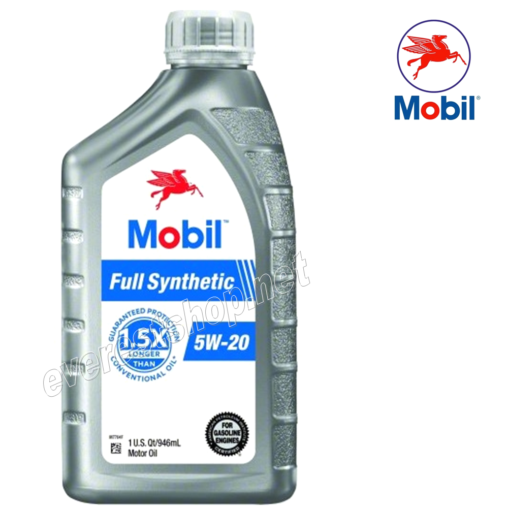 MOBIL FULL SYNTHETIC 5-20 Mobil Full Synthetic 1 Qt * 5W-20 * 6 pcs - Image 1