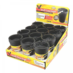 Butt Bucket Plastic Black Ashtray for Car * 12 pcs