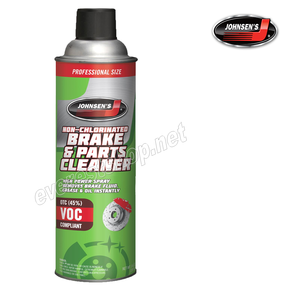 JOHNSEN BRAKE AND PARTS CLEANER Johnsen's Non-Chlorinated Brake & Parts Cleaner 2417 * 14 oz * 6 pcs - Image 1