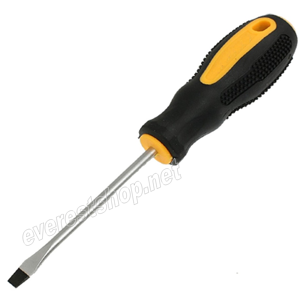 SCREWDRIVER FLAT Long Magnetic Tip Slotted Screwdriver 7 1/4 inches * 6 pcs - Image 1
