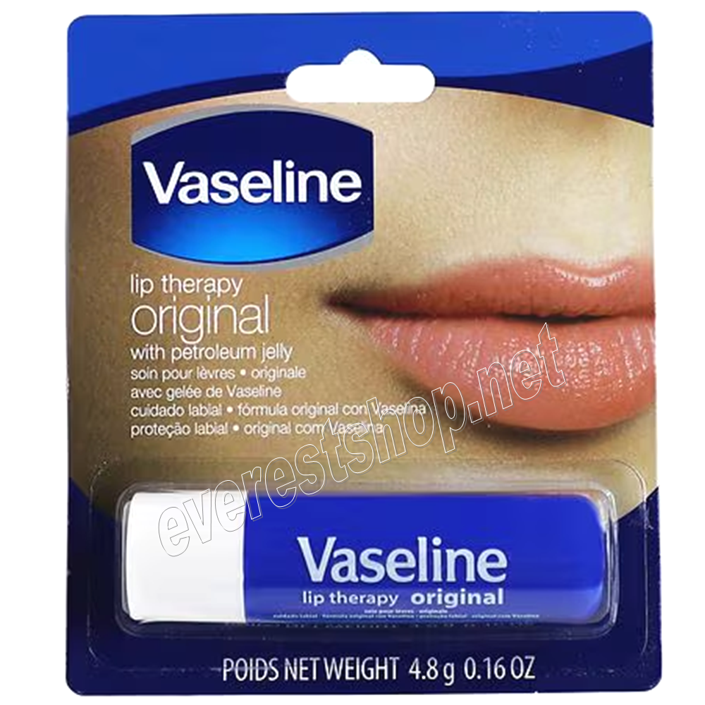 VASELINE LIP THERAPHY ORIGINAL Vaseline Lip Therapy 0.16 oz * Original * 12 pcs - Image 1
