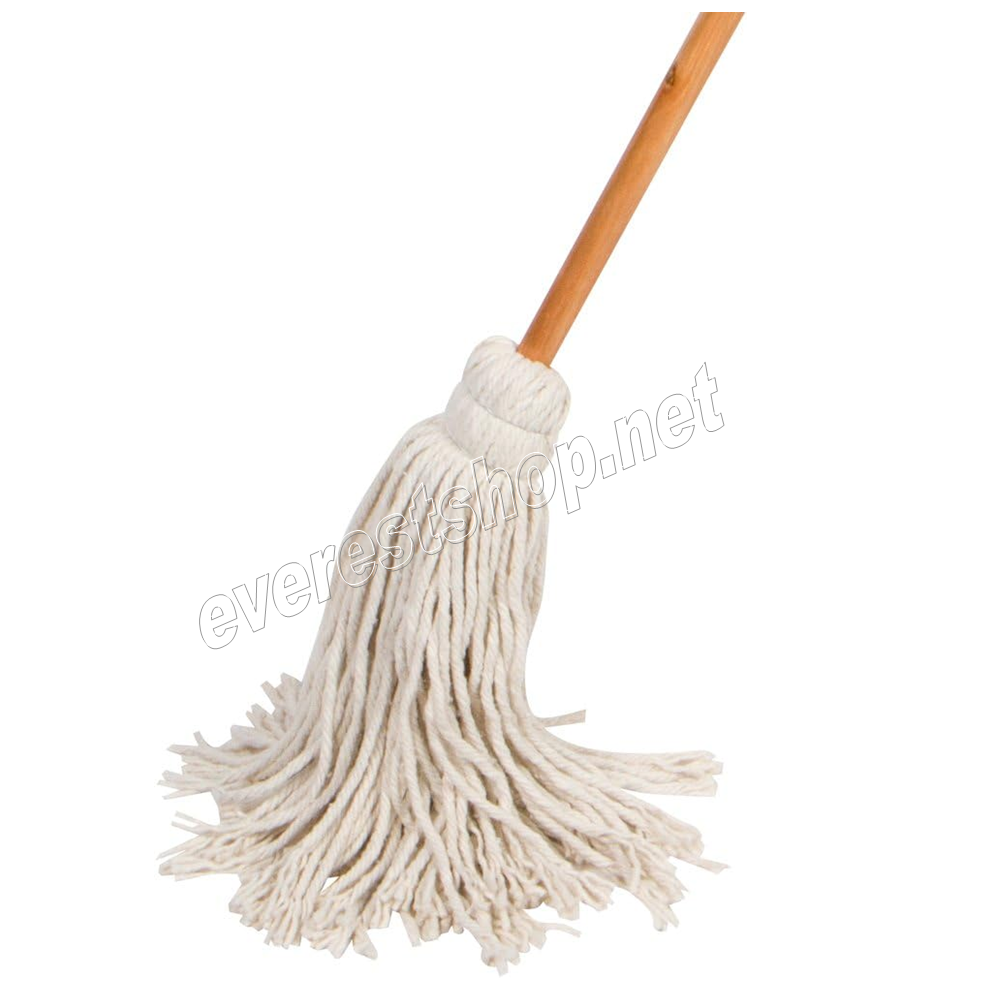 COTTON MOP Cotton Floor Cleaning Mop With Handle #32 * 12 pcs - Image 1