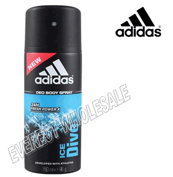 Adidas Body Spray For Men * Ice Dive * 150 ml / 6 pcs