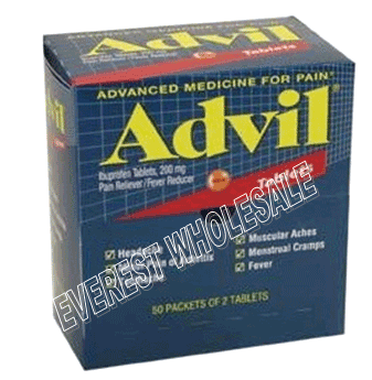Advil Regular Pouch 50 x 2`s / Box
