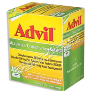 Advil Allergy & Congestion Relief 1`s x 50 ct