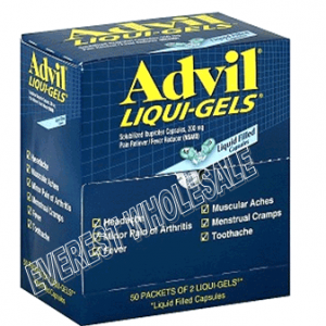 Advil Liqui Gel Pouch 50 x 2`s / Box