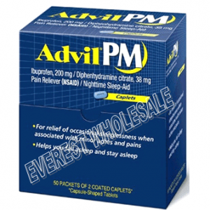 Advil Pm Tablet Pouch 50 x 2`s / Box