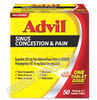 Advil Sinus Congestion & Pain 50 ct
