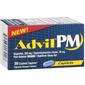 Advil PM Caplets 20 ct / Box * 6 Boxes