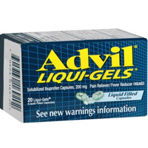 Advil Iiqui Gels 20 Liqui Gels / Box * 6 Boxes