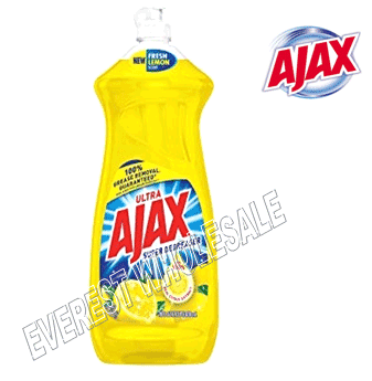 Ajax Dishwash 28 fl oz * Lemon * 9 pcs / Case