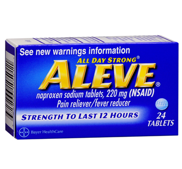 Aleve Tablets 24 ct / Box * 6 Boxes