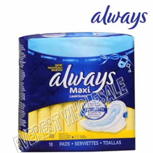 Always Maxi 18 ct * Regular * 12 pcs