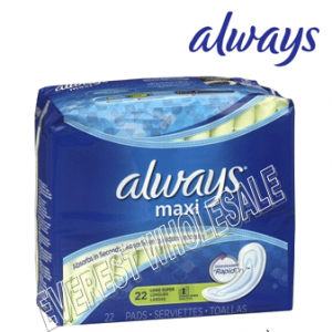 Always Maxi 22 Count * Superlong * 12 pcs