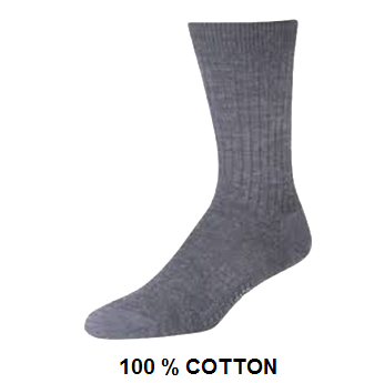 Long Sport Socks * Grey * 12 pcs