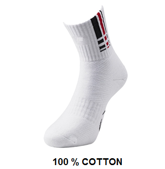 Long Sport Socks * White * 12 pcs
