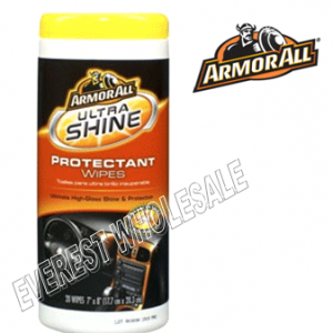 Armor All Wipes 25 ct * Ultra Shine Protectant * 6 pcs