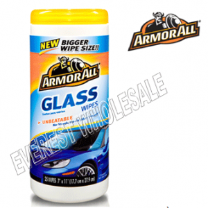 Armor All Wipes 25 ct * Glass * 6 pcs