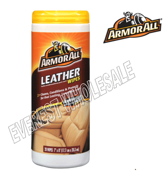 Armor All Wipes 25 ct * Leather * 6 pcs