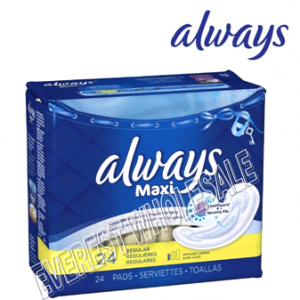 Always Maxi 24 Count * Regular * 12 pcs