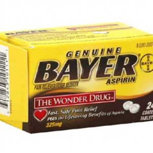 Bayer Aspirin 24 Tablets / Box * 6 Boxes