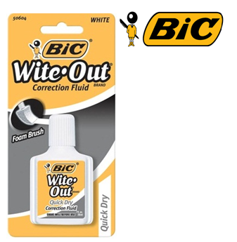 Bic Wite Out Quick Dry 20 ml * 12 pcs