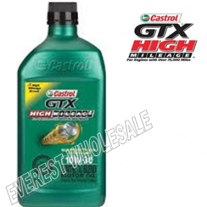 Castrol High Milage Motor Oil 1 Qt * 10W-30 * 6 pcs