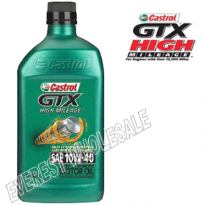 Castrol High Milage Motor Oil 1 Qt * 10W-40 * 6 pcs