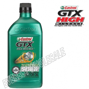 Castrol High Milage Motor Oil 1 Qt * 5W-20 * 6 pcs