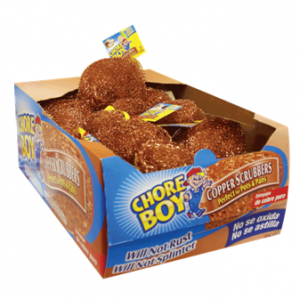 Dish Scrubber * Chore Boy Cooper * 36 ct