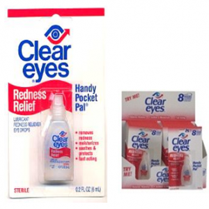 Clear Eyes Redness Relief 0.2 fl oz Display * 12 pcs