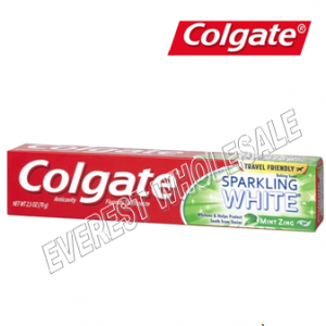 Colgate Tooth Paste 2.5 oz * Sparkling White * 6 pcs