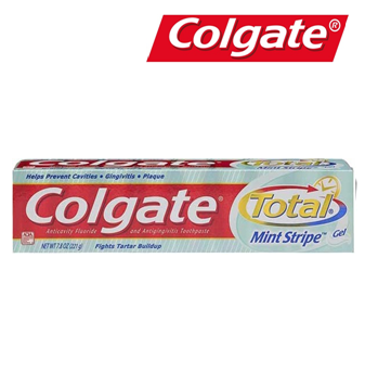 Colgate Total Mint Stripe Gel 7.8 oz * 12 pcs