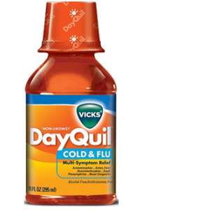 Dayquil Liquid Cold & Flu 8 fl oz / Box * 6 Boxes