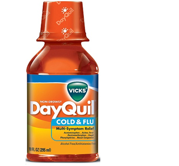Dayquil Liquid Cold & Flu 8 fl oz / Box * 6 Boxes